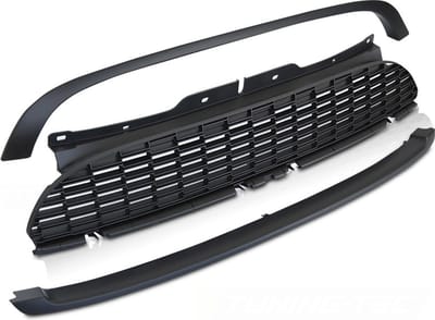 Grille - MINI COOPER R56/57/55 06-09 - JCW - mat zwart