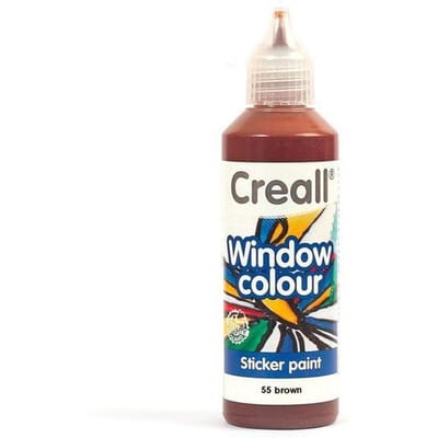 Raamverf - 55 bruin - Creall Windowcolor - 80ml