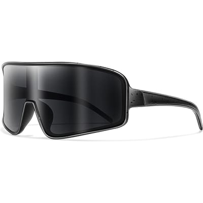 Lunettes de Soleil Sportives d'Extérieur Grande Lentille Coupe-Vent Vélo Homme Femme Cyclisme Conduite Camping VTT Vélo Lunettes Unisexes Protection UV 400