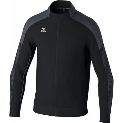 Erima Evo Star Trainingsjack Heren - Zwart / Slate Grey | Maat: 4XL