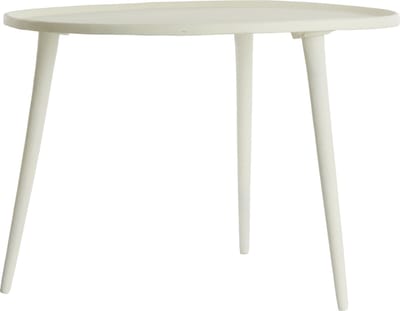 Light & Living Ronde Bijzettafel Babina 59cm - Crème