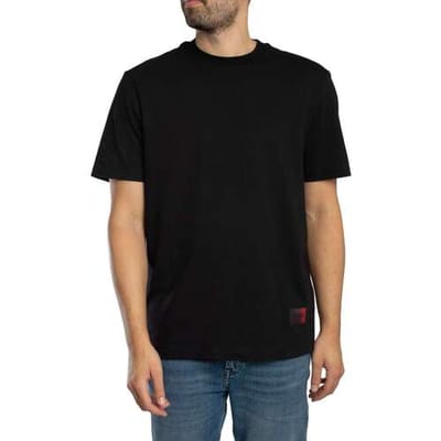 T-shirt Korte Mouw HUGO Danoto T-shirt met grafische print op de achterkant