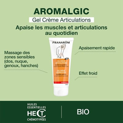 Pranarom - Gel Crème - Gewrichten & Spieren - Bio - 100 ml
