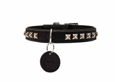 Hunter Hondenhalsband Larvik Style Zwart Maat 45