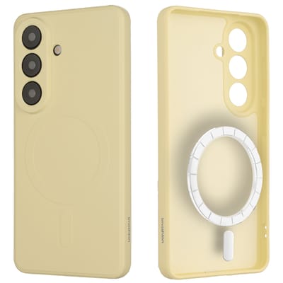 imoshion Hoesje - Geschikt voor Samsung Galaxy S26 Plus - Color Backcover met Magnetische Ring - Vanilla