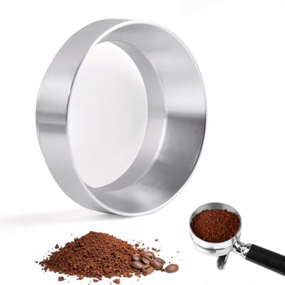 Magnetische Doseringsring 51mm voor Porta Filter, Aluminium Koffiefilter Houder, Barista Accessoires voor Espresso Machines en Koffiezetten