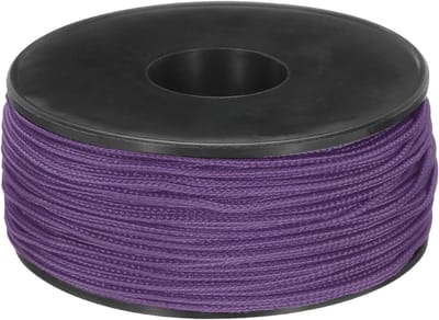 Sterke Micro Paracord Rope 1.17mm x 50m - Ideaal voor Hiking, Kamperen, DIY Projecten - Paars