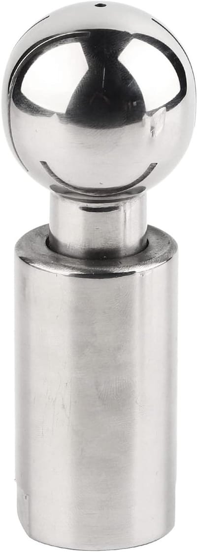 Stainless Steel Rotary Spray Ball voor CIP Tankreiniging, 360° Reinigingsoplossing, 1m-6m Reinigingsdiameter, Efficiënte Tankspray voor Hygiënische Toepassingen