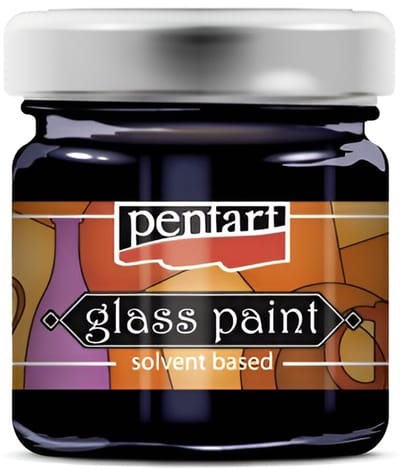 Pentart Glasverf Solvent Basis 30 ml Blauw