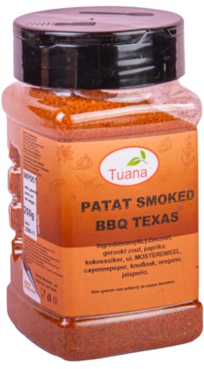Tuana Kruiden - Patat Smoked Bbq Texas - 250 Gram - Tuanashop - MP-P-0025