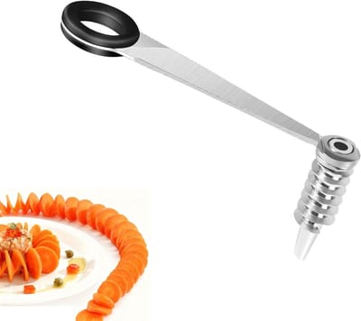 Praktische en scherpe groentecutter voor courgette, komkommers, wortels en appels, ideaal voor alle soorten groenten en fruit