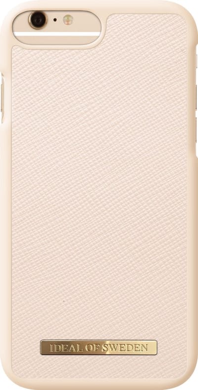 iDeal of Sweden Fashion Case Saffiano voor iPhone 8/7/6/6s Plus Beige