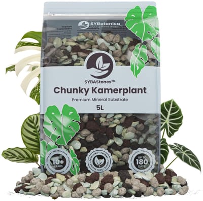 SYBAStones - Kamerplanten Mineraalmix Grof 5L - Semi-Hydro Groeimedium
