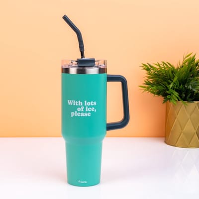XXL thermosbeker (1,2 liter) - With Lots of Ice van Fisura