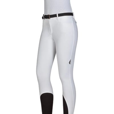 Equiline Rijbroek Ceriek Full Grip - Wit - 44