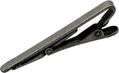 Fako Bijoux® - Dasspeld - Stropdas Clip - Tie Clip - Classic - 55mm - Antiek Grijs