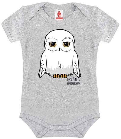 Logoshirt Baby-Body Harry Potter - Hedwig