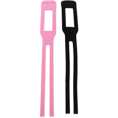 2 pièces Support de Poignet TFCC Enveloppe à Crochets et Boucles Réglable Respirante Anti-Transpirante Enveloppe de Poignet de Fitness pink