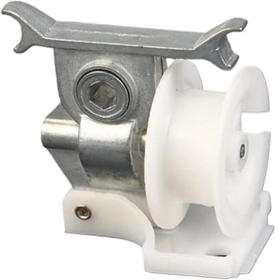 Kantelmechanisme Jaloezieën - Onderdeel Raambekleding - Raamdecoratie Reparatie - Voor Houten Lamellen - 50mm Zeskant - Universeel