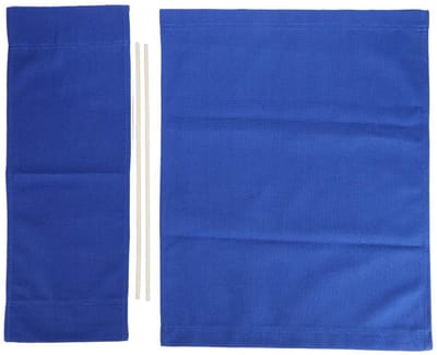 Dailygoods- Registratiestoelhoes Hoogwaardig Canvas - Draagbare Klapstoelen - Regisseursstoel - 1 Set - Inclusief Zitting/Rugleuning - Kwaliteitsgarantie - Stoelhoes