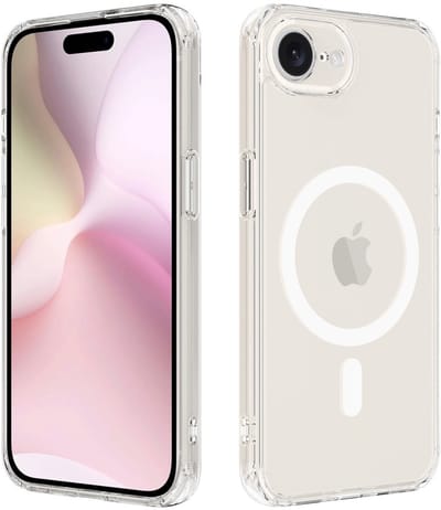 Coverup Hoesje - Geschikt voor iPhone 16e / 17e Hoesje - Coverup Transparant TPU Back Cover - MagSafe Compatible - Transparant