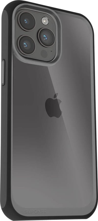 SUPCASE Unicorn Beetle Style Hoesje Geschikt voor de Apple iPhone 14 Pro - Schokbestendige Back Cover Zwart