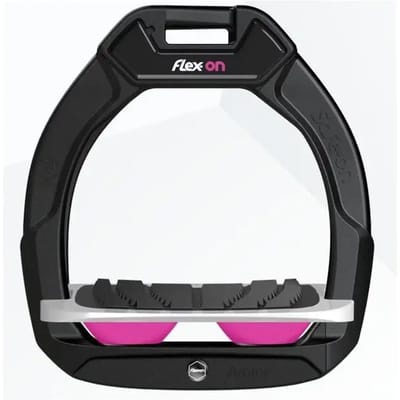Veiligheidsstijgers voor rijden Hellend Grip Zwart/Grijs/Roze Flex-On Safe-On
