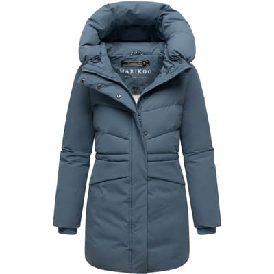 Marikoo dames winterjas Delilah met fleecevoering & verstelbare taille
