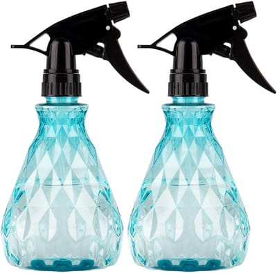 2 stuks lege spuitflessen, 500 ml waterspuitflessen met verstelbare sproeikop, navulbare triggerspuitflessen, verstuiver plant meneer spuitflessen voor planten (blauw)
