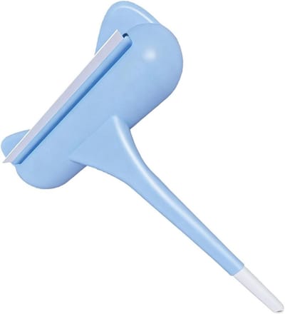 Raamborstel Schoonmaker - Horrenreiniger Raamwisser - Horren Ramen Wassen - Brede Schraper - 30x20x4cm - null