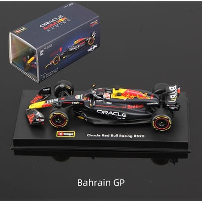 Bburago 1:43 Verstappen F1 Modèle de Voiture en Alliage Red Bull Racing Rb16B Rb19 Rb20 Rb21 Jouet Statique Moulé sous Pression