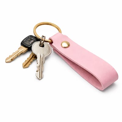 Sleutelhanger I Sleutelhouder I Sleutelhanger PU Leer I Universeel I Roze