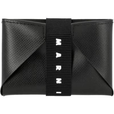 Marni Origami PVC Bandje Kaarthouder Pfmi0008u9 P5769 00n99 PFMI0008U9 P5769 00N99