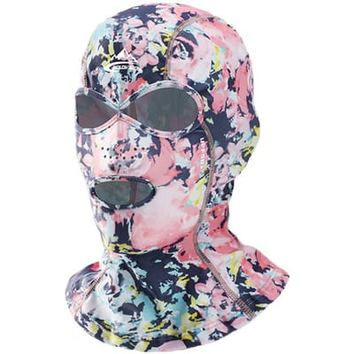 1 Pièce Capuche Crème Solaire Protection UV Respirante Maille Nasale Ventilation Extérieur Natation Facekini Plage Rafting en Eau Vive