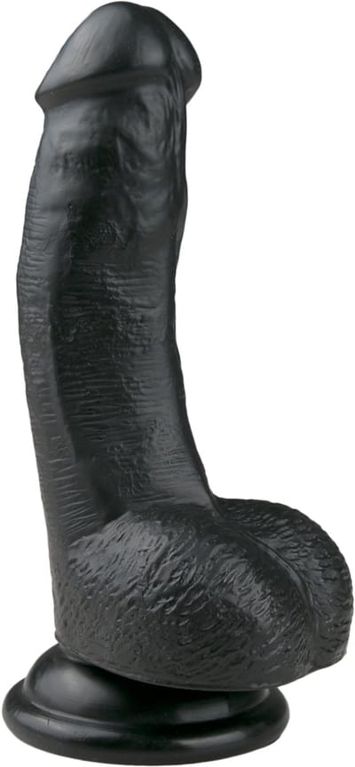 EasyToys - Realistische Dildo met Zuignap - 15 cm - Dildo's - Sex Toys voor Vrouwen en Mannen - Dildo Mannen Anaal - Zwart