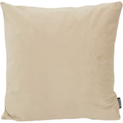 Gek op kussens! Sierkussen velvet beige | 45 x 45 cm | velvet/polyester