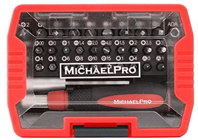 37-delige Veiligheidsbits Set | Professionele Magnetische Bits | S2 Staal voor Thuis en Auto