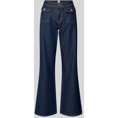Flared jeans met klepzakken, model 'MAINE'