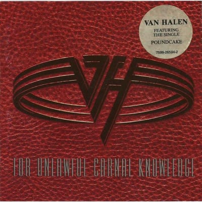 CD VAN HALEN  For Unlawful Carnal Knowledge 9265942 Warner Bros. Re 1991 Europa Rock Gebruikt