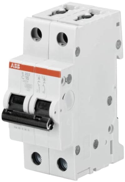 Automaten Zekering - Stroomonderbreker - Beveiliging Installaties - Betrouwbare Werking - 2 Polen 32A
