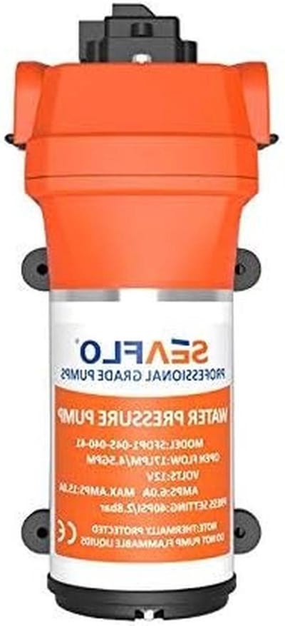 Waterdruk Pomp - Zelfaanzuigend Pompsysteem - Caravan Boot - Automatische Drukregeling - 4.5 GPM 17 LPM