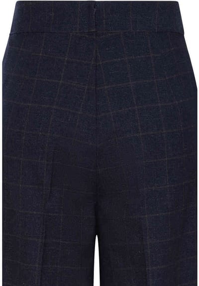Banned - Bonnie Wijde broek - S - Donkerblauw