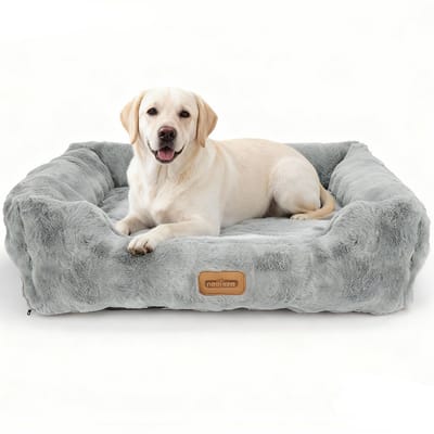 Nobleza Hondenmand - Hondenbed - 105x95x20 cm - XXL - Grijs