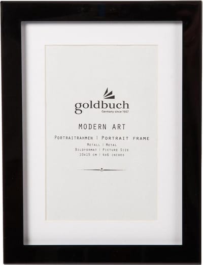Goldbuch - Fotolijst Modern Art - Zwart - 10x15 cm