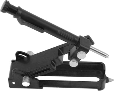 Multifunctioneel Afschrijfgereedschap - Markeer Hout - Precisie Tekenen - Verstelbare Handgreep - 16 x 6 x 4 cm - Zwart