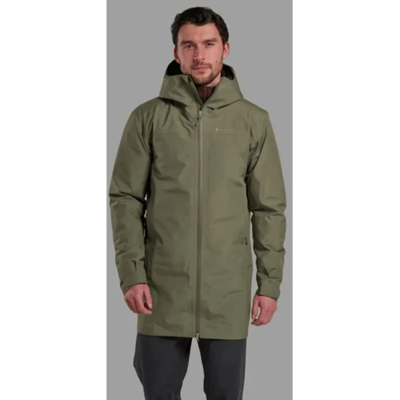 Montane Spirit Long Waterproof Jacket (Maat - L, Kleur - Caper)