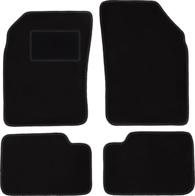 Zwarte veloursmatten voor: Nissan Micra K11 hatchback (1992-2003)