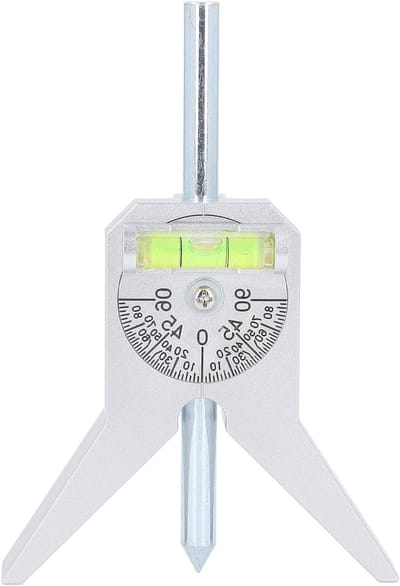Centrum Markeer Tool voor Pijpen, RVS Pijp Center Finder met Verstelbare Dial en Waterpas, Ideaal voor Precisiewerk en Installatie