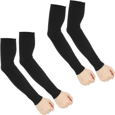 Arm Sleeves voor Mannen en Vrouwen - UPF 50 UV Bescherming, Koelende Compressie en Tattoo Bedekking - 2 Paar