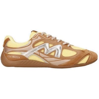 Steve Madden Rally Time Sneakers Tan/yellow Taglia: 36 | Scarpe da Allenamento Outlet | Donna | Giallo